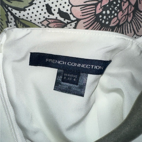 French Connection Size 8 White Dress (Graduation Dress) - Picture 3 of 3